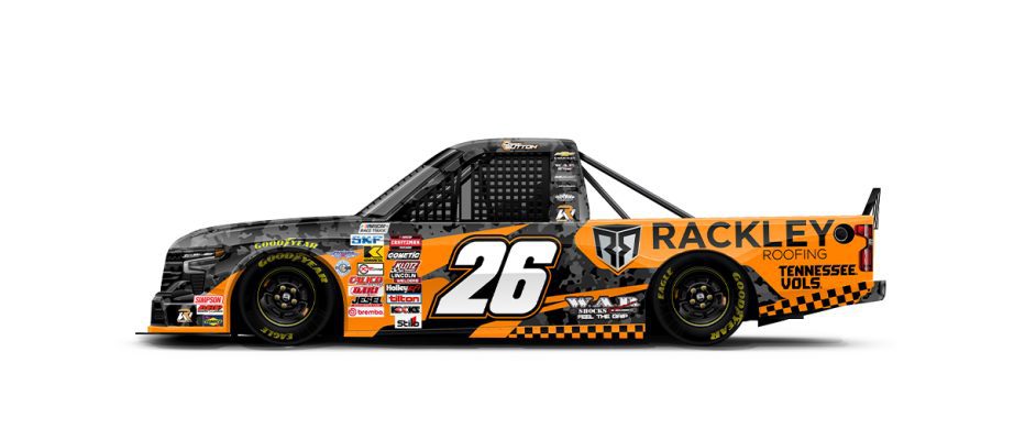 A graphic depicting the No. 26 Chevrolet.