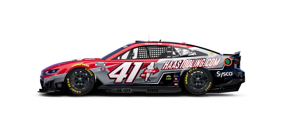A graphic depicting the No. 41 Chevrolet.