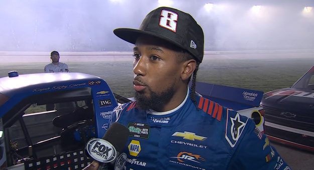 Caruth reacts to runner-up: 'Really wanted to get that one'