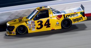Layne Riggs wins final-lap Truck Series thriller at Nashville
