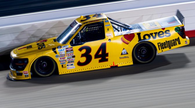 Featured Image for Layne Riggs wins final-lap Truck Series thriller at Nashville