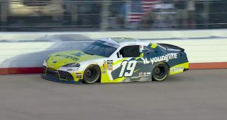 Brent Crews takes lead at Nashville as Jesse Love pits