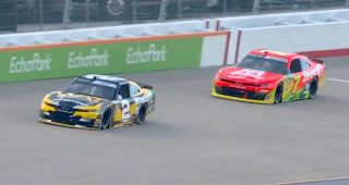 Back and forth: Love retakes lead from Allgaier at Nashville