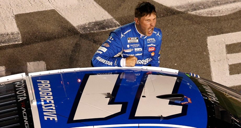 hamlin celebrates