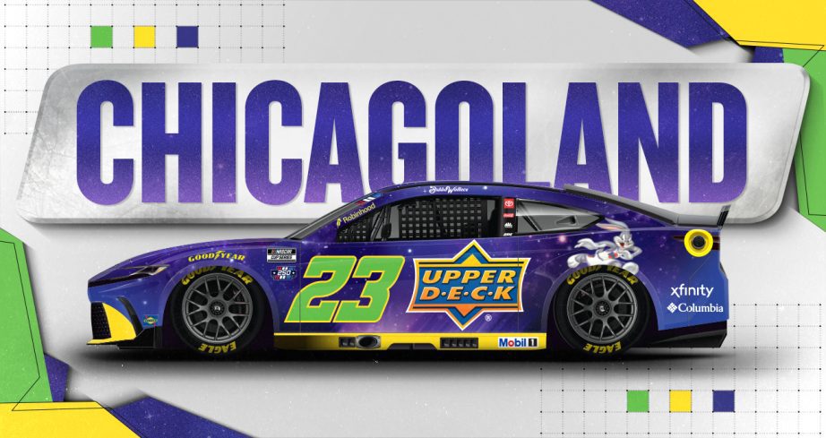 A graphic depicting the No. 23 Toyota.