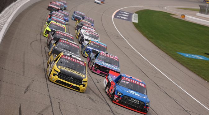 Featured Image for 2026 NASCAR Craftsman Truck Series entry list for Michigan International Speedway