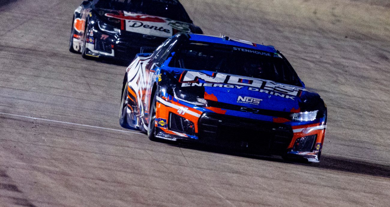 Ricky Stenhouse Jr. drives at Nashville.
