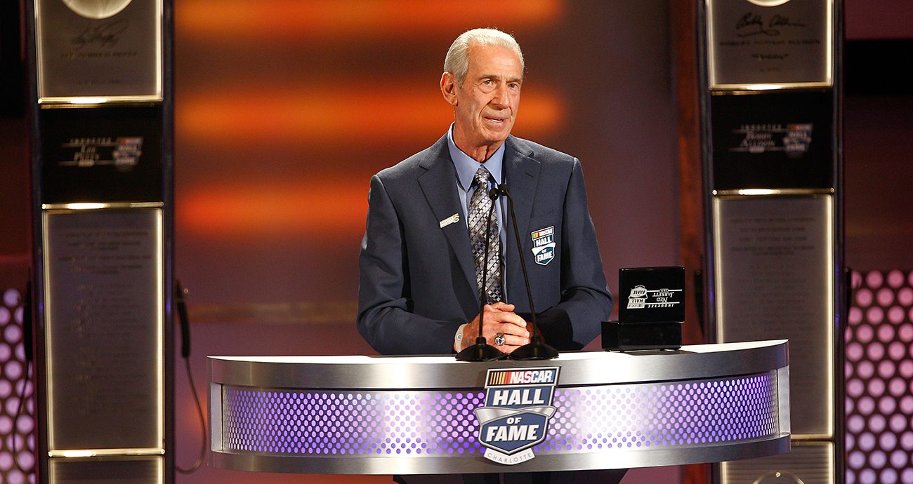 Ned Jarrett talks.