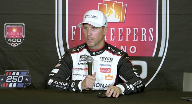 Hamlin explains why pole-winning car will start at rear