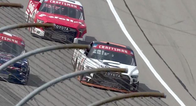 Heim holds off Honeycutt to win at Michigan