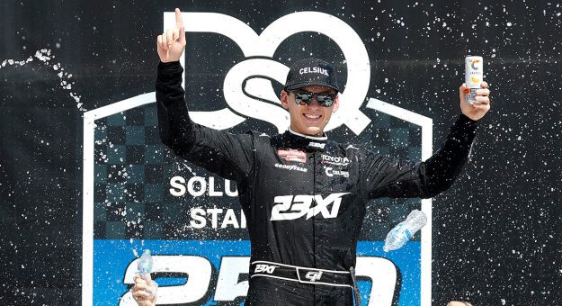 Heim holds off Tricon teammate Honeycutt for Michigan Truck Series win
