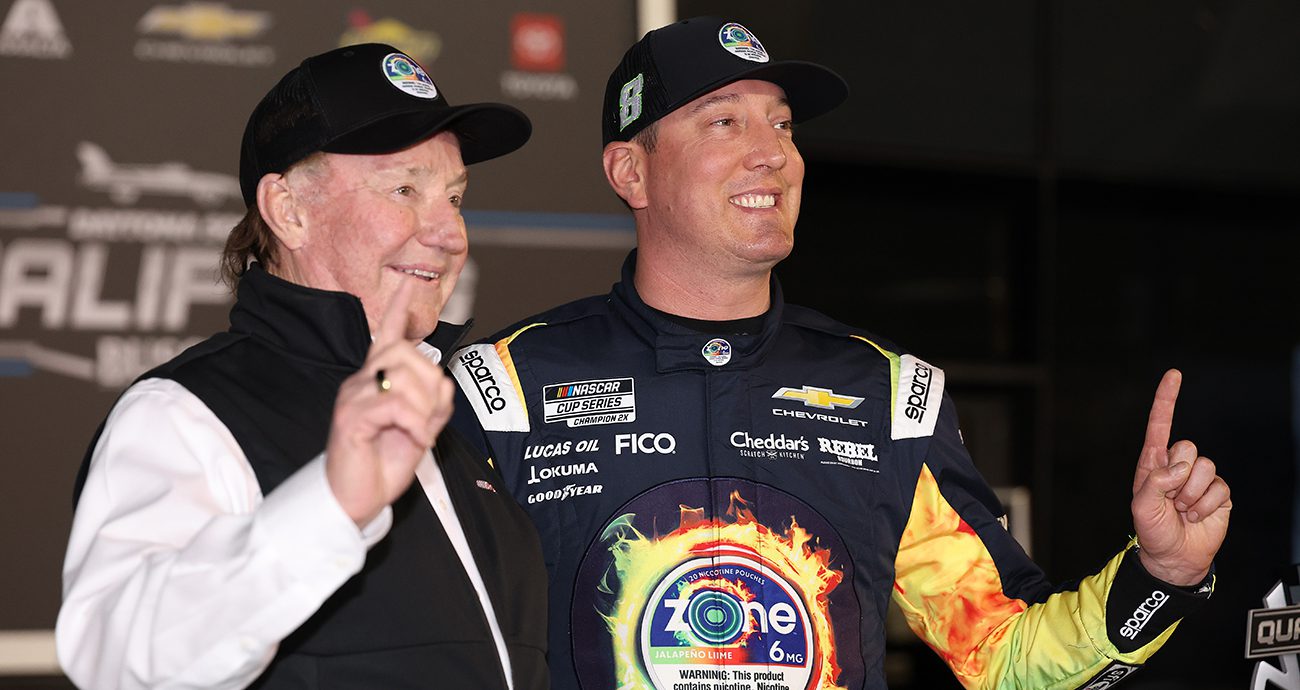 richard childress and kyle busch at daytona in 2026. 