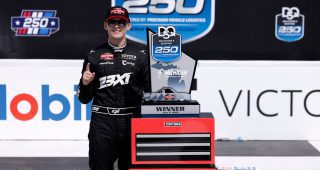 Promo Image for Heim adds his third win of '26; see all victors