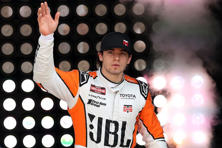 Gio Ruggiero waves to the crowd.