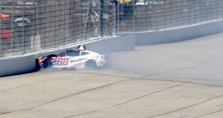 Promo Image for Zilisch again! No. 88 spins out, crashes to end Michigan day