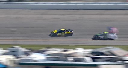 And it’s Reddick! No. 45 captures first stage win of season