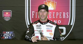 'I just wanted to pay my respects': Hamlin on hat, flag tribute to Busch