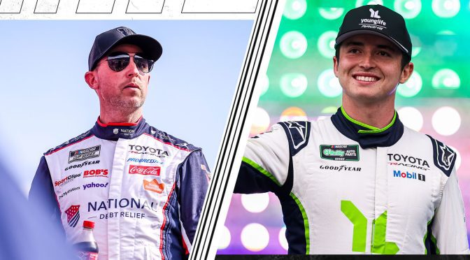 Denny Hamlin re-states retirement plan, hints at Brent Crews as possible replacement