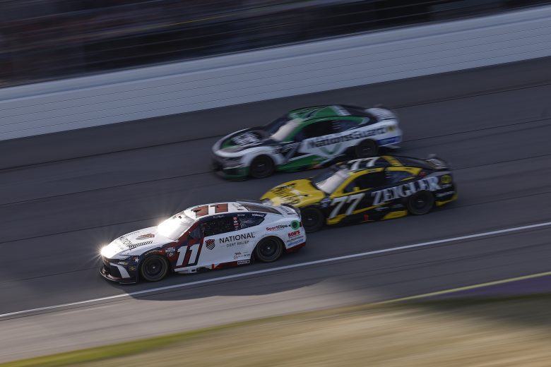 NASCAR Cup Series racing at Michigan.