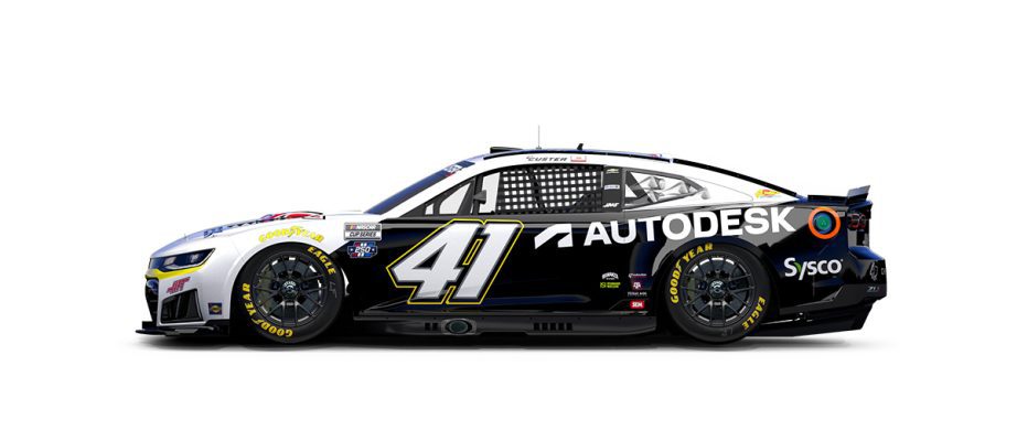 A graphic depicting the No. 41 Chevrolet.