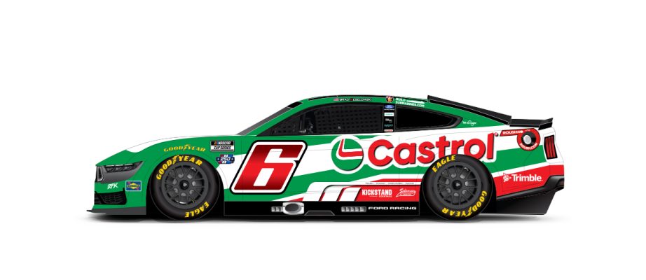 A graphic depicting the No. 6 Chevrolet.