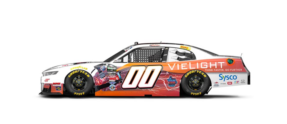 A graphic depicting the No. 00 Chevrolet.