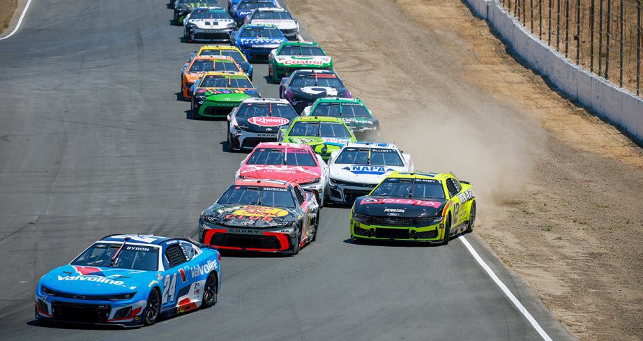 The NASCAR Cup Series race at Sonoma Raceway, site of Round 1 of the 2026 In-Season Bracket Challenge.