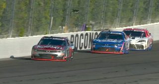 Promo Image for Justin Allgaier holds on for Pocono victory