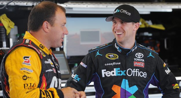 Hamlin on tying Newman: 'They call him Rocket (Man) for a reason'