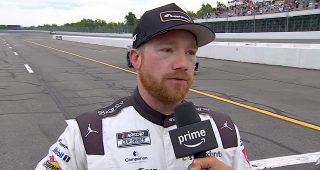 Promo Image for Reddick on late gamble at Pocono: 'It almost worked'