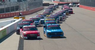Promo Image for And we're off! Honeycutt leads Truck Series field to green