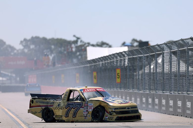 Justin Marks crashes at Naval Base Coronado.