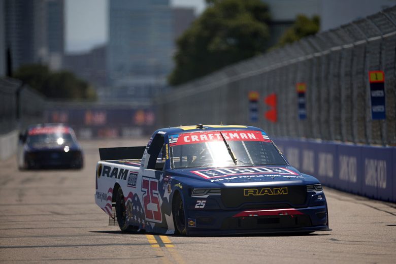 Jamie McMurray drives at Naval Base Coronado.