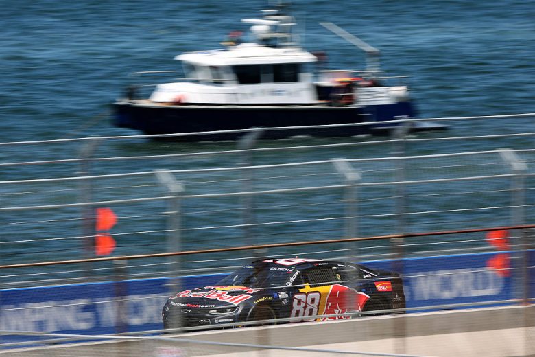 Connor Zilisch drives at Naval Base Coronado.