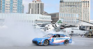 Promo Image for Larson revealed as cover driver for NASCAR 26