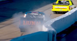 Promo Image for Ankrum hits wall hard to bring out late caution