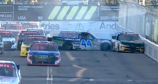 Promo Image for Rhodes triggers massive late crash in Turn 2