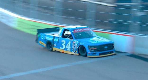 Riggs wins Navy 250 after Reif misses chicane