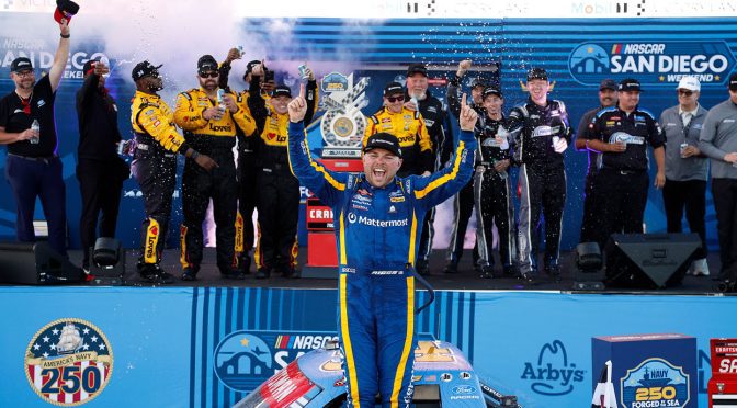 Featured Image for Layne Riggs wins Truck Series OT thriller at Qualcomm Circuit