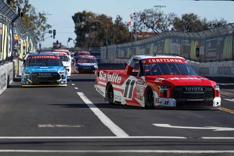 A general view of racing at Naval Base Coronado.