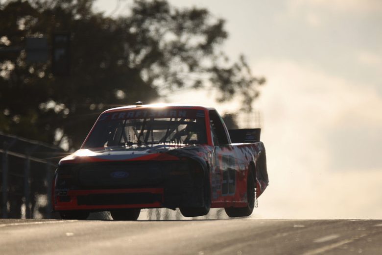 Ben Rhodes drives at Naval Base Coronado.