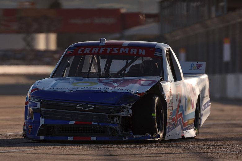 Connor Mosack drives at Naval Base Coronado.