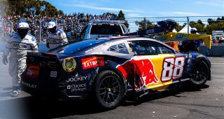 Promo Image for Hill puts Zilisch in wall, sparks multicar restart wreck