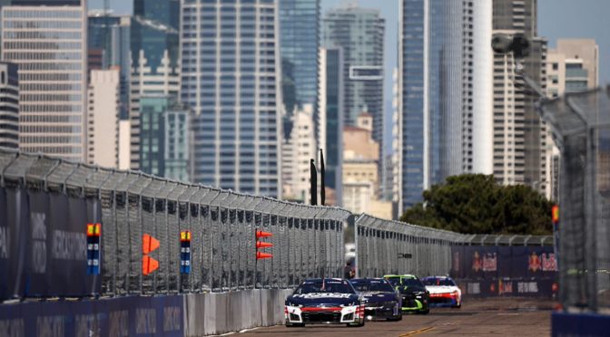 Three Up, Three Down: Drivers in focus leaving Naval Base Coronado - NASCAR.com image
