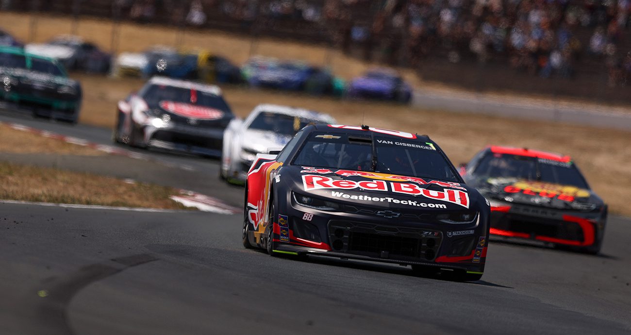 shane van gisbergen in the nascar cup series at sonoma, part of the in-season challenge