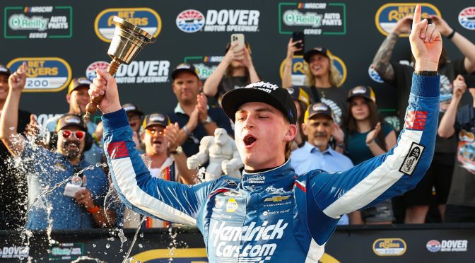 Featured Image for Fast track to growth: Corey Day learning Hendrick Motorsports ropes