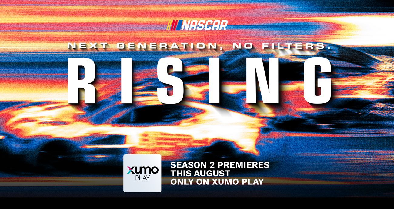 Rising Season 2 graphic Xumo Play