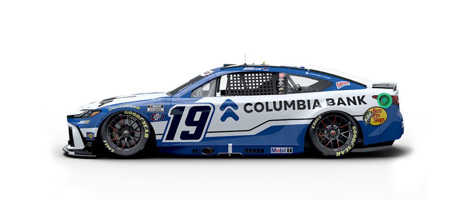 A graphic depicting the No. 19 Toyota.