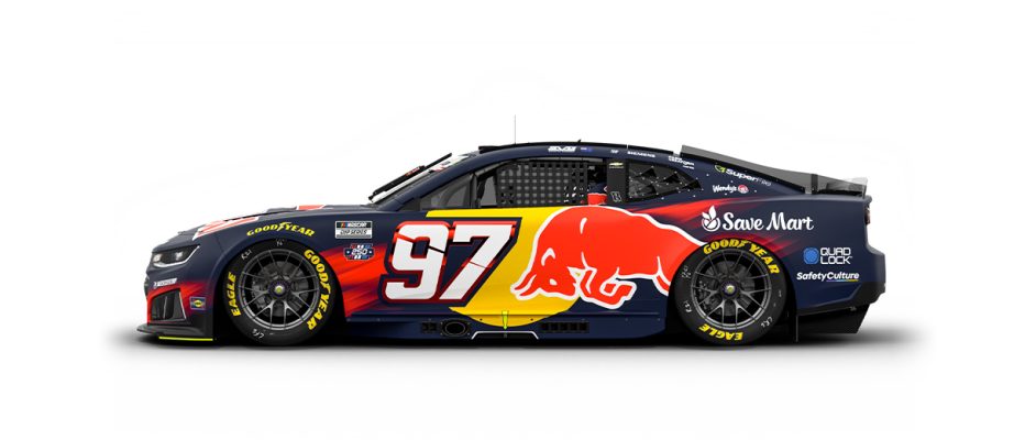 A graphic depicting the No. 97 Chevrolet.