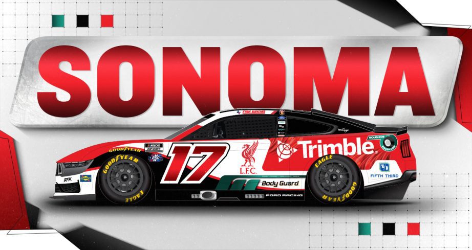 A graphic depicting the No. 17 Ford.